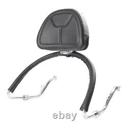 Driver Rider Seat Backrest Sissy Bar Fit Goldwing GL1800 2001-2017 16 Motorcycle