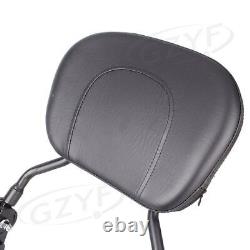 Fit Touring Road King Street Electra Glide Detachable Backrest Sissy Bar Cushion
