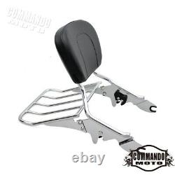 Fit for Harley Touring Road Glide 2009-2017 Luggage Rack Backrest Sissy Bar New