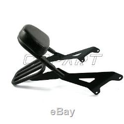 For Yamaha Bolt XVS950 14-18 Backrest Sissy Bar Luggage Rack Detachable Black