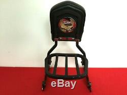 Genuine 2010-2017 Harley Dyna Fxdwg Detachable Backrest Sissy Bar Luggage Rack