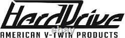 Harddrive Chrome Detachable Sissy Bar Side Plates Harley Heritage Softail 00-17