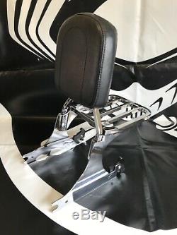 Harley Davidson Genuine Detachable Sissy Bar Backrest Rack Softail SissyBar