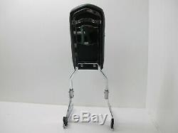 Harley Davidson OEM Dyna FXD Detachable Backrest Sissy Bar Chrome 06-17 Tall