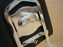 Harley Sissy Bar Backrest Detachable Softail (#1742) NEUWERTIG