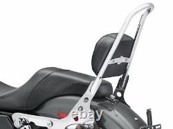 Harley Sportster Backrest Sissy Bar Pad Superlow Low Iron XL 883 Xl883 Custom Hd