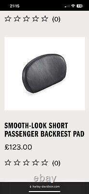 Harley davidson Detachable Low Sissy Bar And Pad For Touring Models