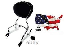 Indian Back Rest 2880833-156 Sissy Bar Studded Pad 2879666-02 Chieftan Chieftain