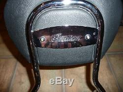 Indian OEM passenger sissy bar backrest pad rack Chieftain Roadmaster Springfiel