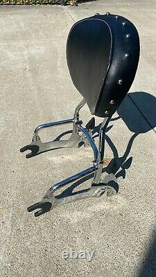 Indian Passenger Sissybar Backrest & Studded Pad ref 2880833-156 Chieftain Chief