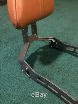 Indian Scout Titanium Passenger BACKREST and SISSY BAR 2880827 and 2881127-650