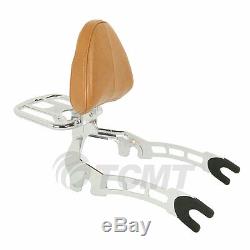 Motorcycle Quick Release Passenger Backrest Sissy Bar For Indian Scout 2015-2019