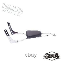 Motorcycle Rear Backrest Sissy Bar For Harley Softail Heritage Classic FXBB