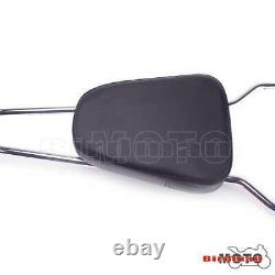 Motorcycle Sissy Bar Rear Passenger Backrest Cushion Pad For 18-20 Softail FXBB