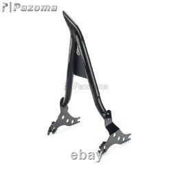 Motorcycle Tall Sissy Bar Backrest For Harley Softail Fat Boy 2018-2021 -22 in