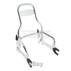 New 12 Backrest Passenger Sissy Bar For Indian Chief Classic Vintage 2014-2018