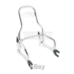 New 12 Backrest Passenger Sissy Bar For Indian Chief Classic Vintage 2014-2018