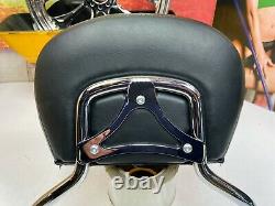 OEM 15-22 Harley Freewheeler Quick-Release Sissy Bar Upright & Backrest