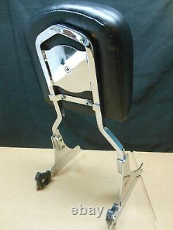 OEM HARLEY'00-17 SOFTAIL (With NARROW TIRE) DETACHABLES SISSY BAR BACK REST & PAD