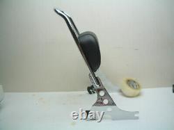 One-Piece Detachable Sissy Bar Upright & Backrest Pad Harley Sportster'04-later