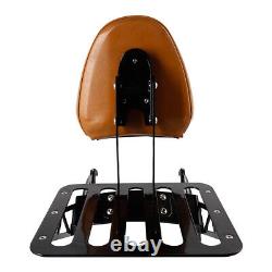 Passenger Sissy Bar Backrest Luggage Rack Fits For Indian Scout Sixty 2015-2020