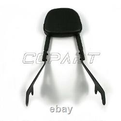 Passenger Sissy Bar Backrest Rack Detachable For Yamaha XVS950 Bolt XV950 14-18