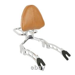 Passenger Sissy Bar Luggage Mount &Pillion Seat Fit For Indian Scout Sixty ABS