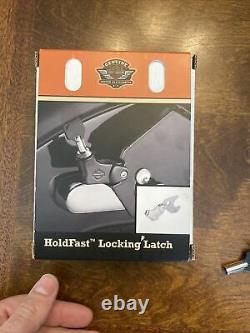 Quick Detach CNC Tall Sissy Bar Backrest withHarley Lock 18+ Harley Softail Series
