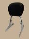 Quick Detachable Sissy Bar With Backrest'06+ Harley Softail 200mm Rear Fender