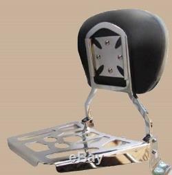 Quick Detachable Sissy Bar With Backrest for'06+ Harley Davidson Dyna Low Rider