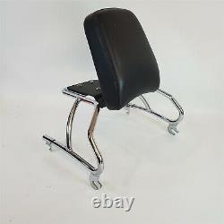 Quick Release Backrest Sissy Bar for Boss Hoss, Harley, Indian wide Motorcycles