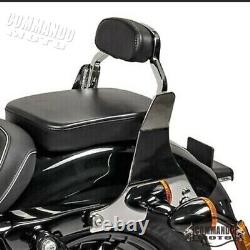 Rear Backrest Sissy Bar For Harley Sportster XL 883 1200 Forty Eight 2004-2021