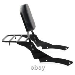Rear Detachable Backrest Sissy Bar Fit Yamaha V-Star XVS400 XVS650 Classic 98-13