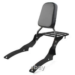 Rear Detachable Backrest Sissy Bar For Yamaha V-Star XVS400 XVS650 Classic 98-13