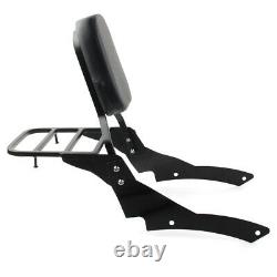 Rear Detachable Backrest Sissy Bar For Yamaha V-Star XVS400 XVS650 Classic 98-13