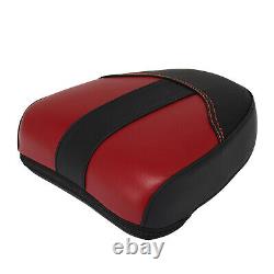 Red Rear Passenger Backrest SissyBar Seat With Rack For Indian Scout Sixty 14-22