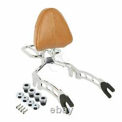 Sissy Bar Backrest Luggage Rack Mount Spools Fit For Indian Scout 15-2020 Sixty