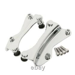 Sissy Bar Luggage Rack & Hardware Kit Fit For Harley Touring Electra Glide 14-Up