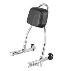 Sissy Bar for Harley Davidson Softail Deluxe 05-17 Craftride ST1 chrome