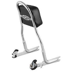 Sissy Bar for Harley Davidson Softail Deluxe 05-17 Craftride ST1 chrome