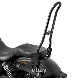 Sissy bar CSXL for Harley-Davidson Dyna Street Bob 09-17, Low Rider S black
