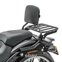 Sissy bar for Harley Breakout / 114 18-21 R1 Luggage Rack and Docking Kit black