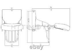 Sissybar backrest luggage rack Detachable For Harley Dyna 02-18 except FXDF