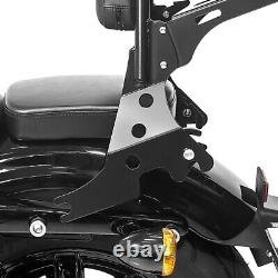 Sissybar motorcycle Craftride black DK706