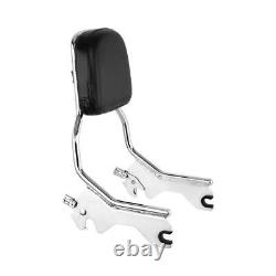 Standard Sissybar Upright Backrest Docking Fit For Harley Softail Slim 2018-2022